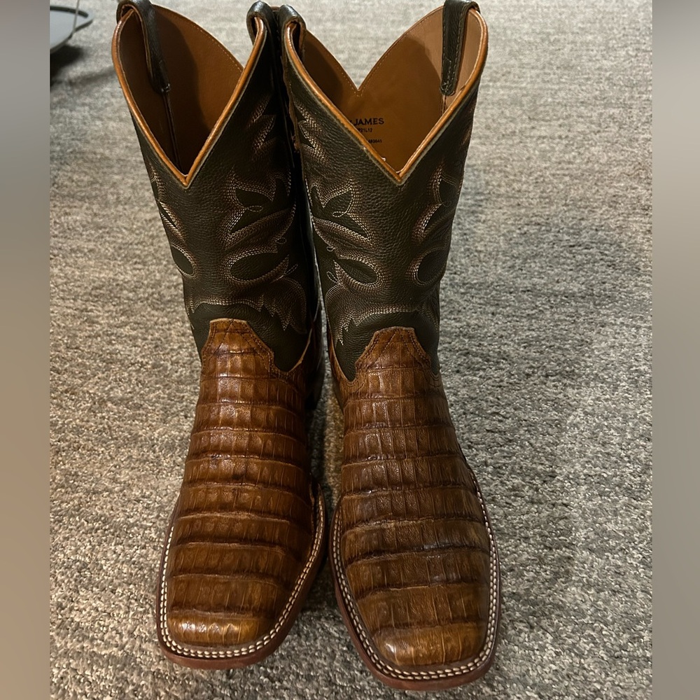 Cody James Men’s Caiman Tail Boots